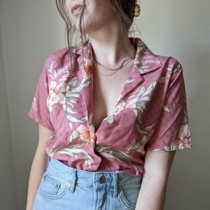 Tommy Bahama Tropical Silk Pink Top